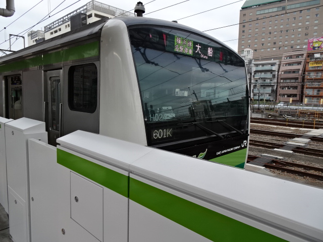 E233系6000番台八王子にて出発を待つ