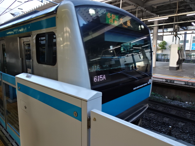 E233系1000番台川崎入線