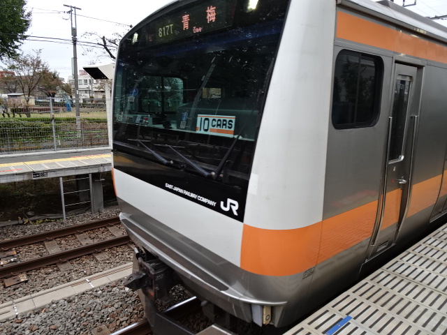 E233系0番台東中神入線