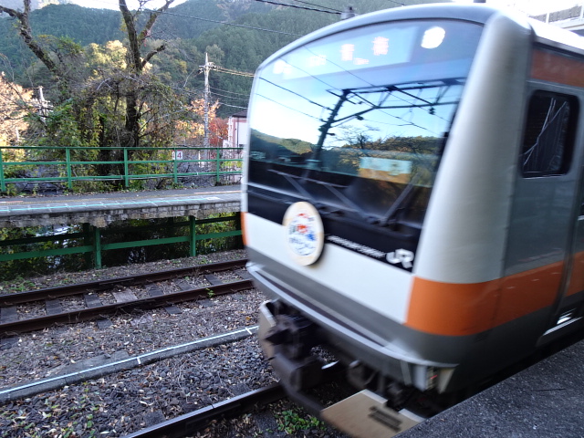 E233系0番台鳩ノ巣入線