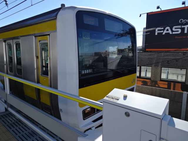 E231系500番台下総中山入線