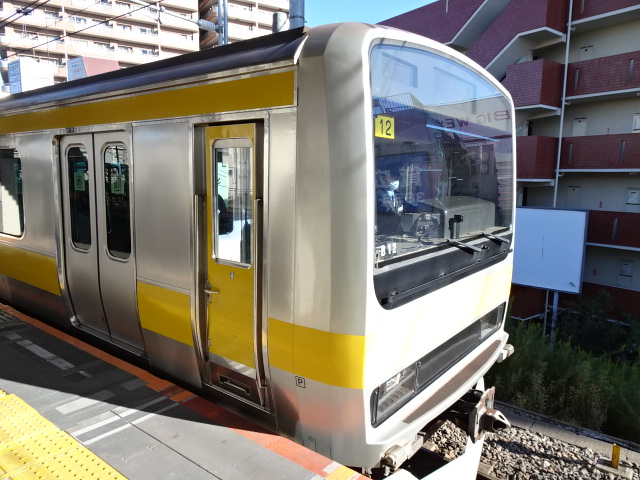 E231系0番台平井入線