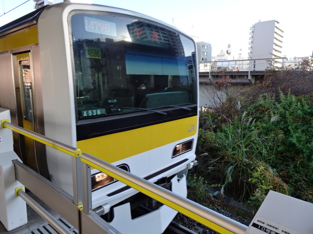 E231系500番台亀戸入線
