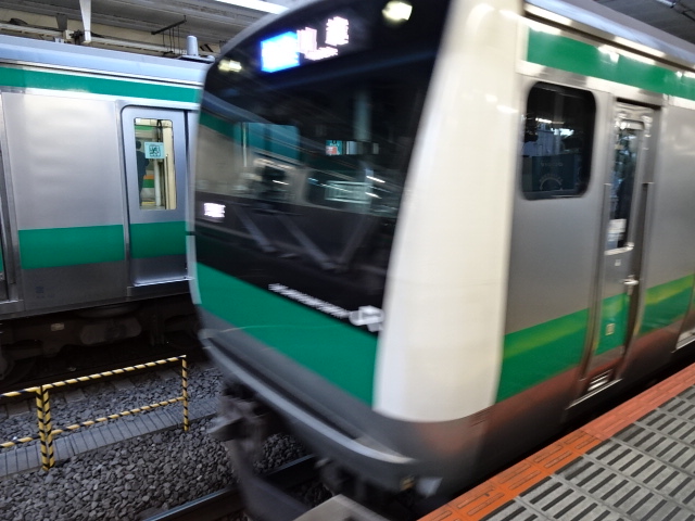 E233系7000番台大崎入線