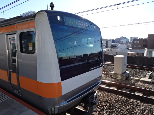 E233系0番台阿佐ヶ谷入線