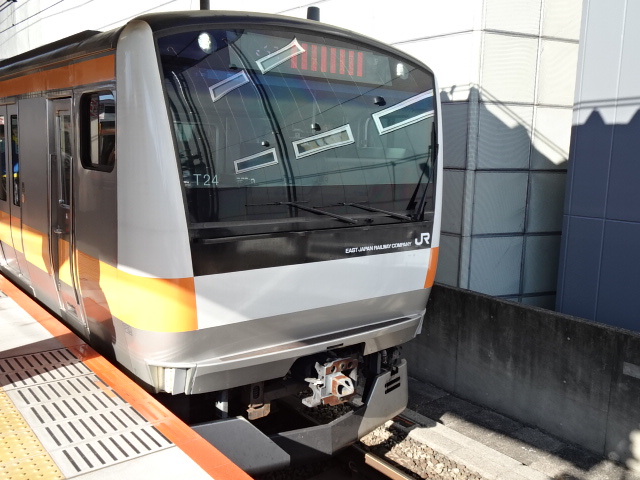 E233系0番台西荻窪入線